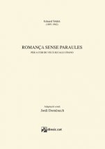 Romança sense paraules-Separates d'obres vocals o corals-Escuelas de Música i Conservatorios Grado Medio