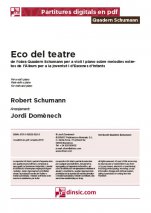Eco del teatre-Quadern Schumann (peces soltes en pdf)-Escoles de Música i Conservatoris Grau Elemental-Partitures Bàsic