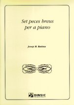 Seven Brief Pieces for Piano-Instrumental Music (paper copy)-Scores Intermediate