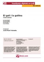 El gall i la gallina-Da Camera (peces soltes en pdf)-Escoles de Música i Conservatoris Grau Elemental-Partitures Bàsic