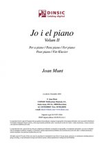 Jo i el piano 2-Música instrumental (publicació en pdf)-Partitures Bàsic