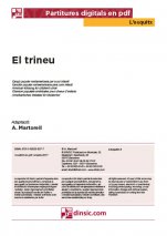 El trineu-L'Esquitx (peces soltes en pdf)-Escoles de Música i Conservatoris Grau Elemental-Partitures Bàsic