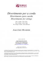 Divertimento per a corda-Música instrumental (publicació en pdf)-Partitures Intermig