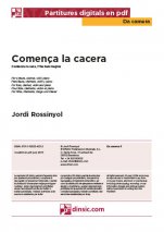 Comença la cacera-Da Camera (peces soltes en pdf)-Partitures Bàsic