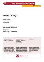 Tenta la fuga-Da Camera (peces soltes en pdf)-Escoles de Música i Conservatoris Grau Elemental-Partitures Bàsic