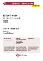 El bell estel-2-3 veus (piezas sueltas en pdf)-Escuelas de Música i Conservatorios Grado Elemental