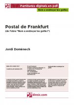 Postal de Frankfurt-Nem a... (peces soltes en pdf)-Escoles de Música i Conservatoris Grau Elemental-Partitures Bàsic