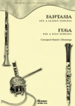 Fantasia per a quatre tenores i Fuga per a dues tenores-Music for Cobla Instruments (paper copy)-Scores Intermediate-Scores Advanced
