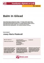 Balm In Gilead-Da Camera (peces soltes en pdf)-Escoles de Música i Conservatoris Grau Elemental-Partitures Bàsic