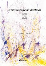 Reminiscencias baéticas-Música instrumental (publicació en paper)-Escoles de Música i Conservatoris Grau Superior-Partitures Avançat