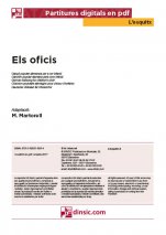 Els oficis-L'Esquitx (separate PDF pieces)-Music Schools and Conservatoires Elementary Level-Scores Elementary