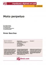 Moto perpetuo-Da Camera (peces soltes en pdf)-Partitures Bàsic