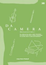 Da Camera 38: album of pieces from J. S. Bach n. 1-Da Camera (paper copy)-Music Schools and Conservatoires Intermediate Level-Scores Intermediate