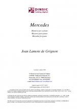 Mercedes-Instrumental Music (digital PDF copy)-Scores Intermediate