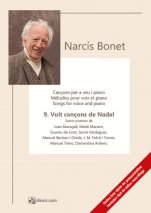 9. Vuit cançons de Nadal-Cançons de Narcís Bonet-Navidad-Escuelas de Música i Conservatorios Grado Elemental-Partituras Básico