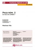 Peça núm. 2-Da Camera (piezas sueltas en pdf)-Partituras Básico