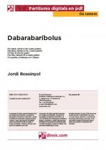 Dabarabaríbolus-Da Camera (piezas sueltas en pdf)-Escuelas de Música i Conservatorios Grado Elemental-Partituras Básico